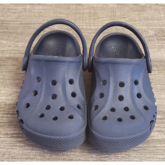 Crocs Baya Clog Shoes Toddler Size 8 Navy - Picture 2 of 11